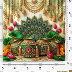 Morpankh Kalasham Decoration Backdrop