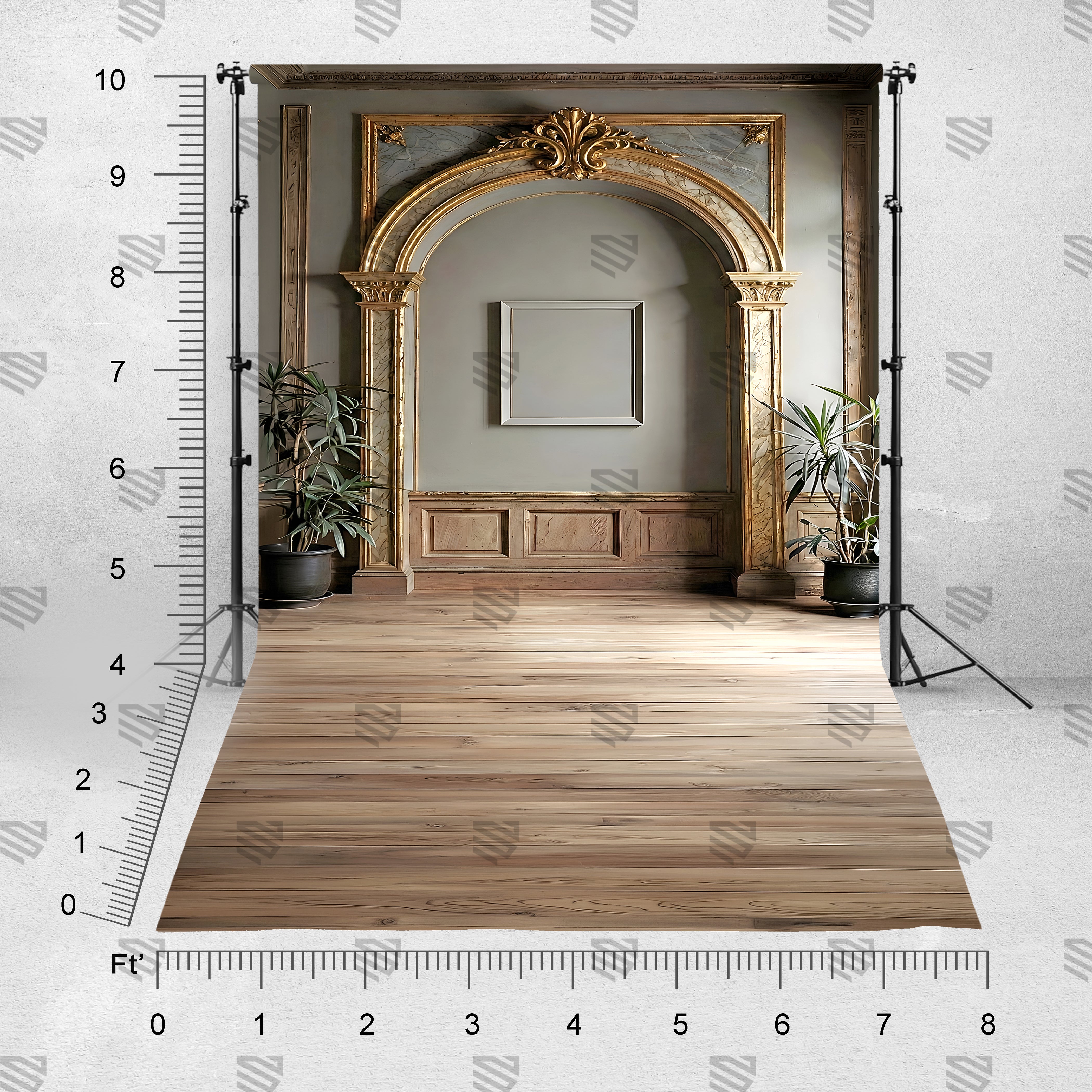 Ornate Alcove Background