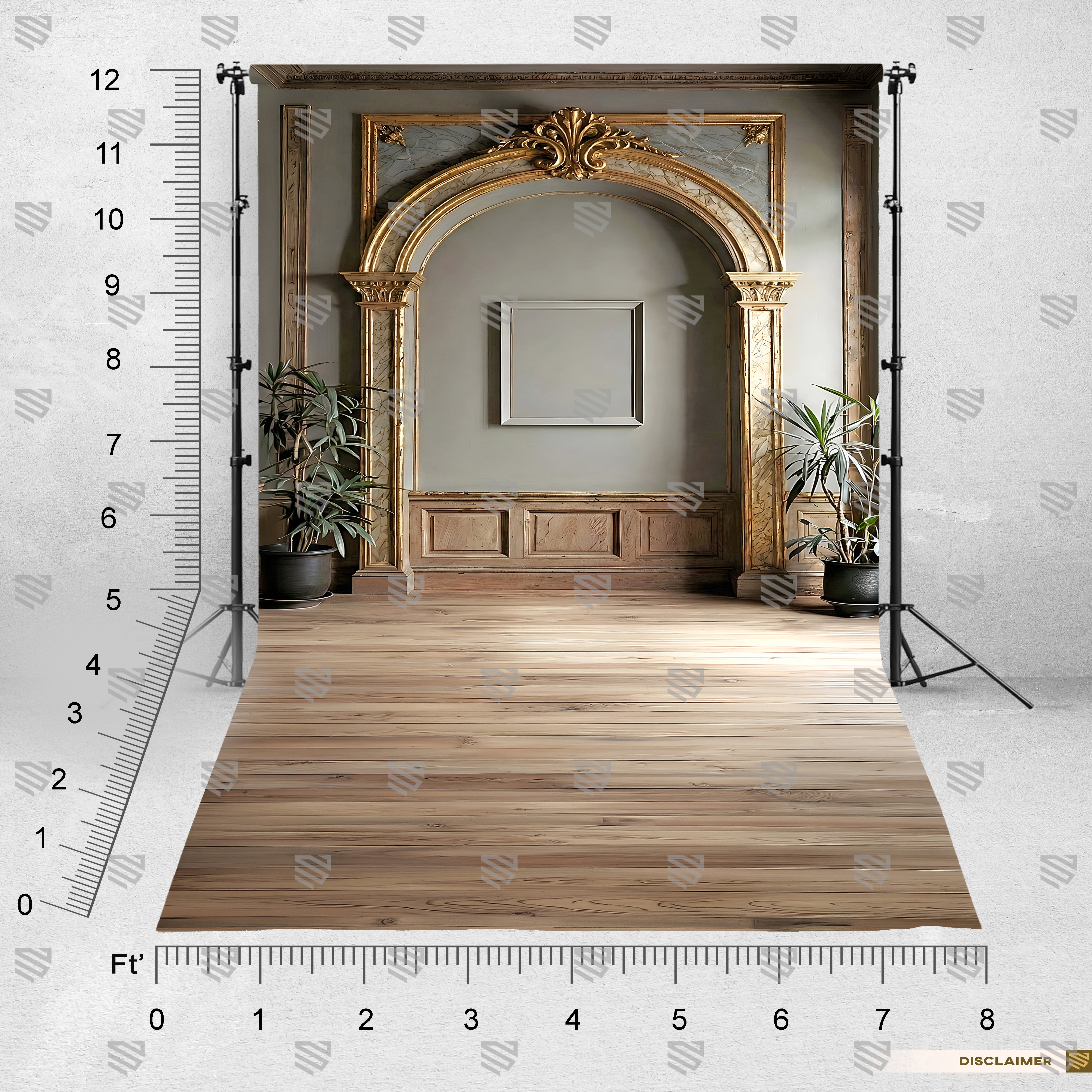 Ornate Alcove Background