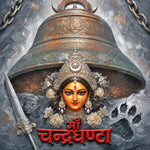 Maa Chandraghanta Navratri Decoration Backdrop