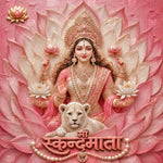 Maa Skandamata Navratri Decoration Backdrop