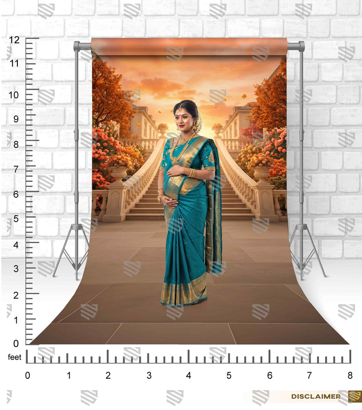 Sunrise Palace Journey - Maternity Backdrop
