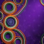 Chakra Jewel Elegance Newborn Baby Photography Backdrop