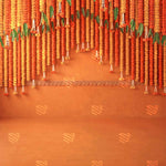 Kesariya Phool Mahal - Maternity Backdrop