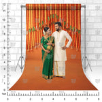 Kesariya Phool Mahal - Maternity Backdrop