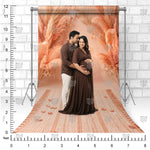 Blush Feather Reverie - Maternity Backdrop