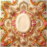 Kamal Deep Mahotsav Newborn Baby Photography Backdrop for Professional Baby Photoshoots