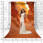 Amber Canyon Glow - Model Shoot Backdrop