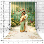 Mughal Garden Maternity Backdrop