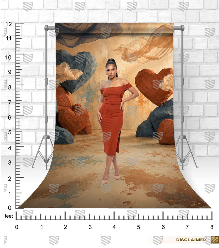 Terra Abstract Muse - Model Shoot Backdrop