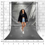 Silver Noir Drapery - Model Shoot Backdrop