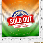 Neel Jyoti Chakra Ashoka Chakra Decoration Backdrop