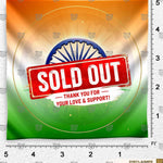 Neel Jyoti Chakra Ashoka Chakra Decoration Backdrop