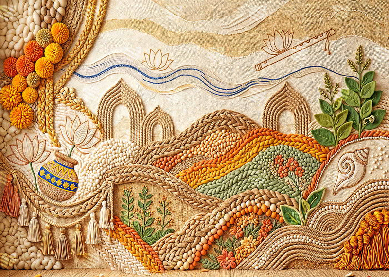 Woven Harvest Mosaic
