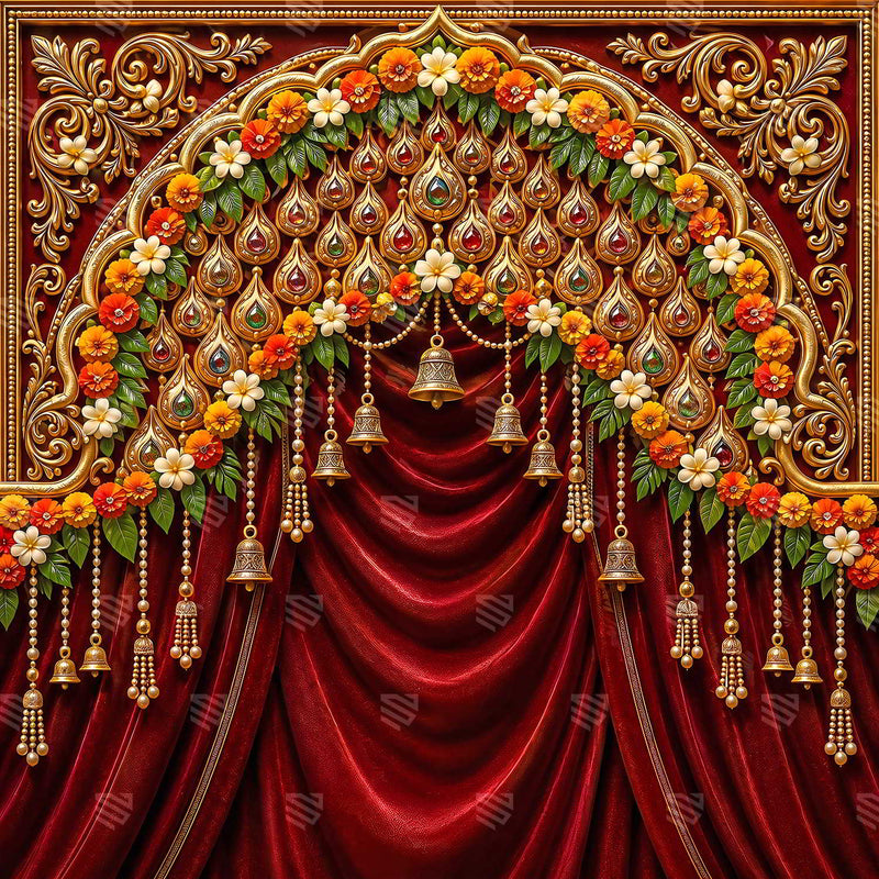 Kusumalata Crimson Canopy