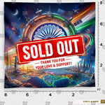 Viksit Bharat 2047 Vision India Decoration Backdrop