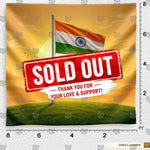 Vijay Tiranga Dhwaj Indian Flag Decoration Backdrop