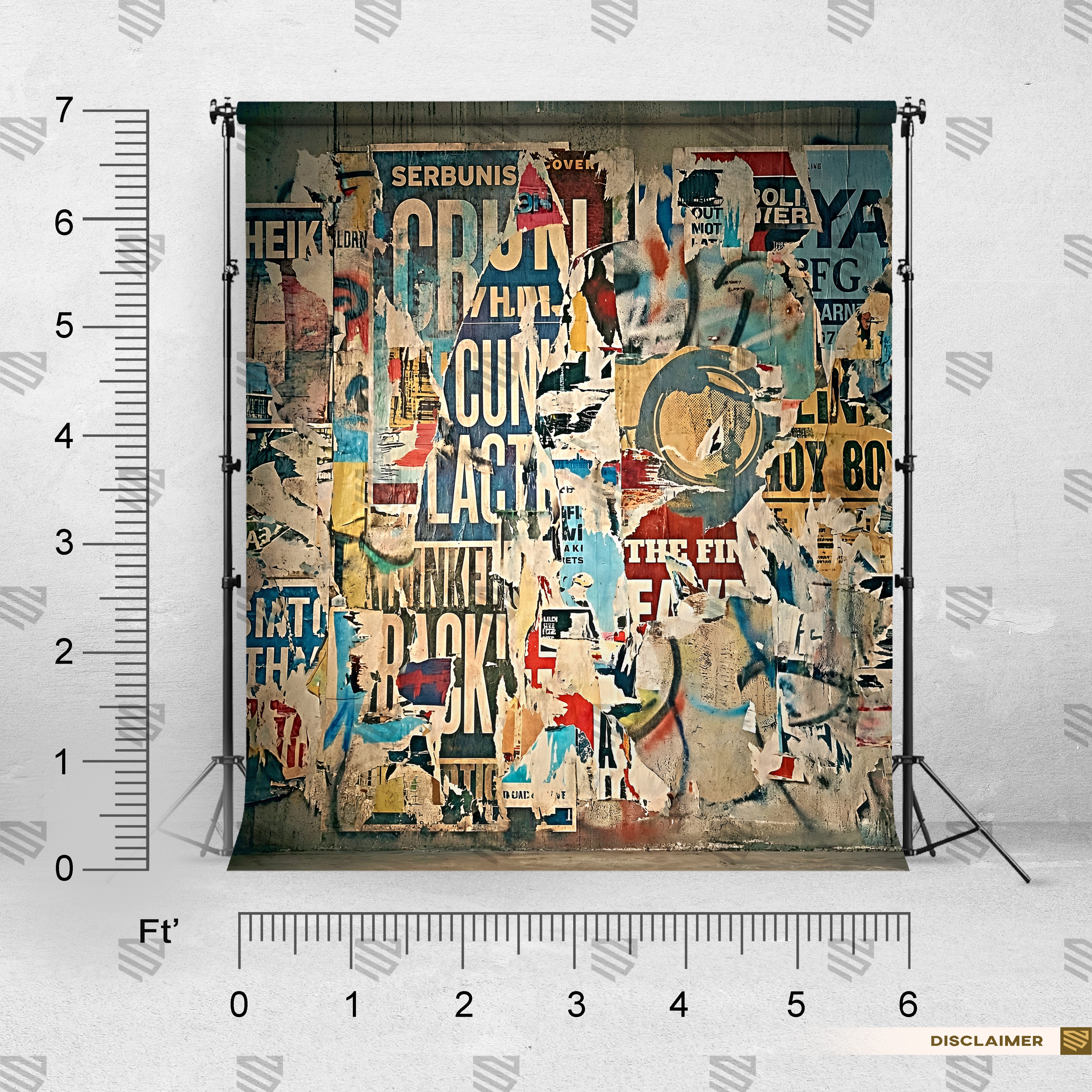 Urban Grunge Poster Wall