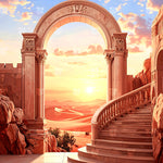 Desert Sunset Stairway