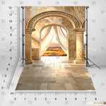 Golden Entrance Background