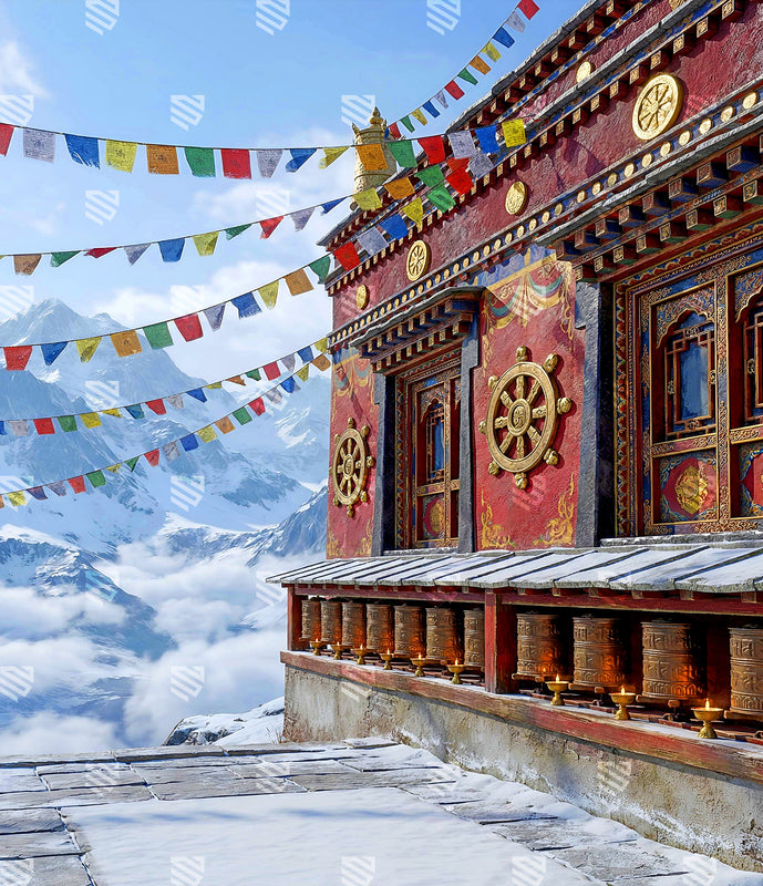 Sacred Himalayan Monestary