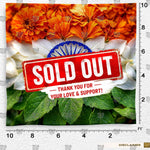 Tiranga Pushp Vaibhav Floral Patriotic Decoration Backdrop