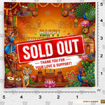 Bharat Utsav Rangoli Festival Decoration Backdrop