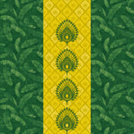 Mor Pankh Kele Patta Decor Backdrop