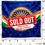 Amar Azadi Chakra Patriotic Decoration Backdrop