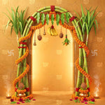 Aangan Deepmala Anand Deepavali backdrop