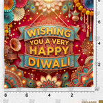 Traditional Torana Deepavali backdrop