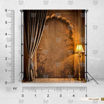 Amber Floral Alcove Show Stopper backdrop by BackdropIndia