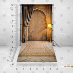 Amber Floral Alcove backdrop for fashion photoshoots