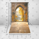 Warm glow-inspired background for creative photography