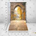 Atmospheric studio photography background for model shoots