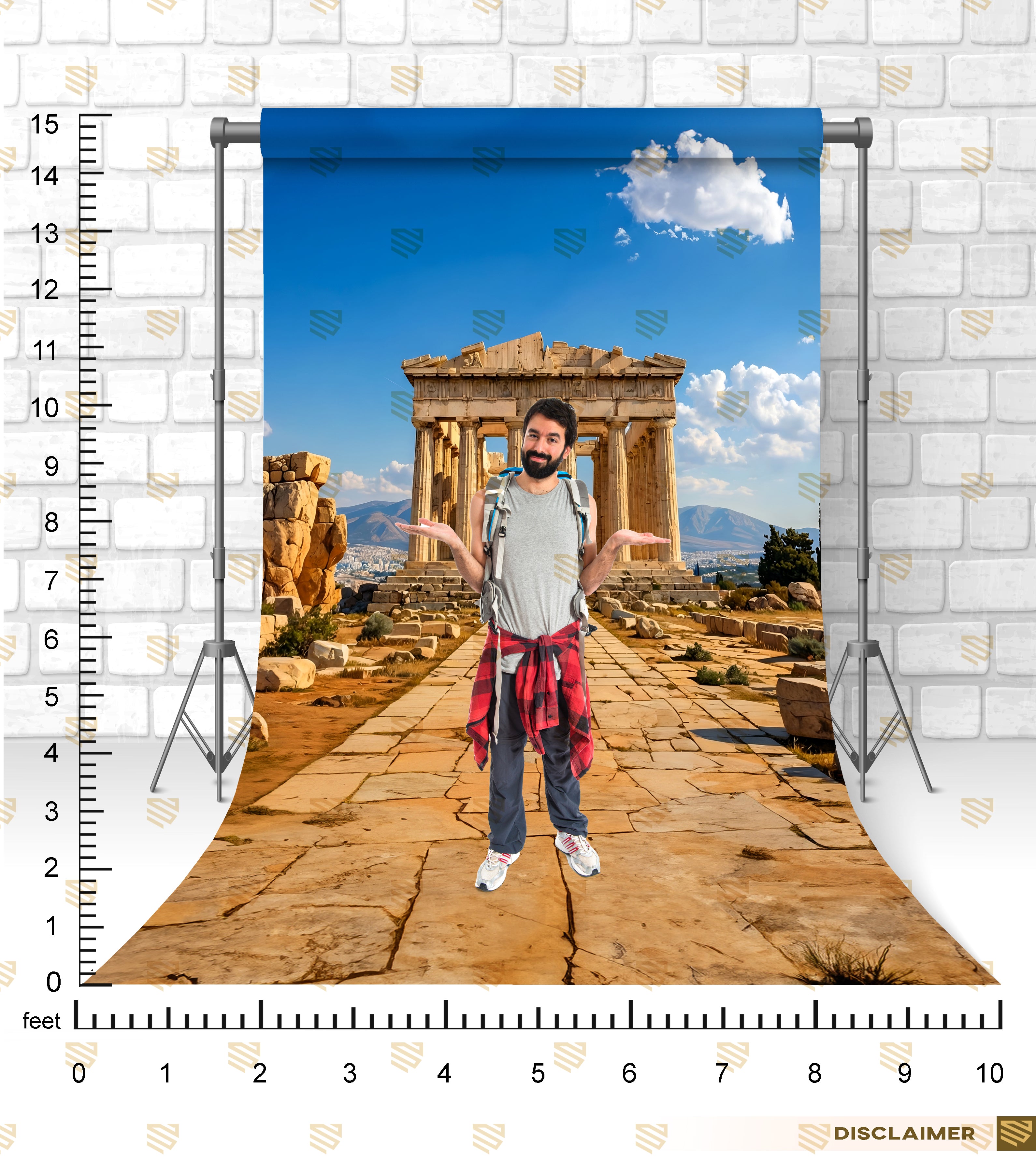 Ancient Greek Temple Ruins