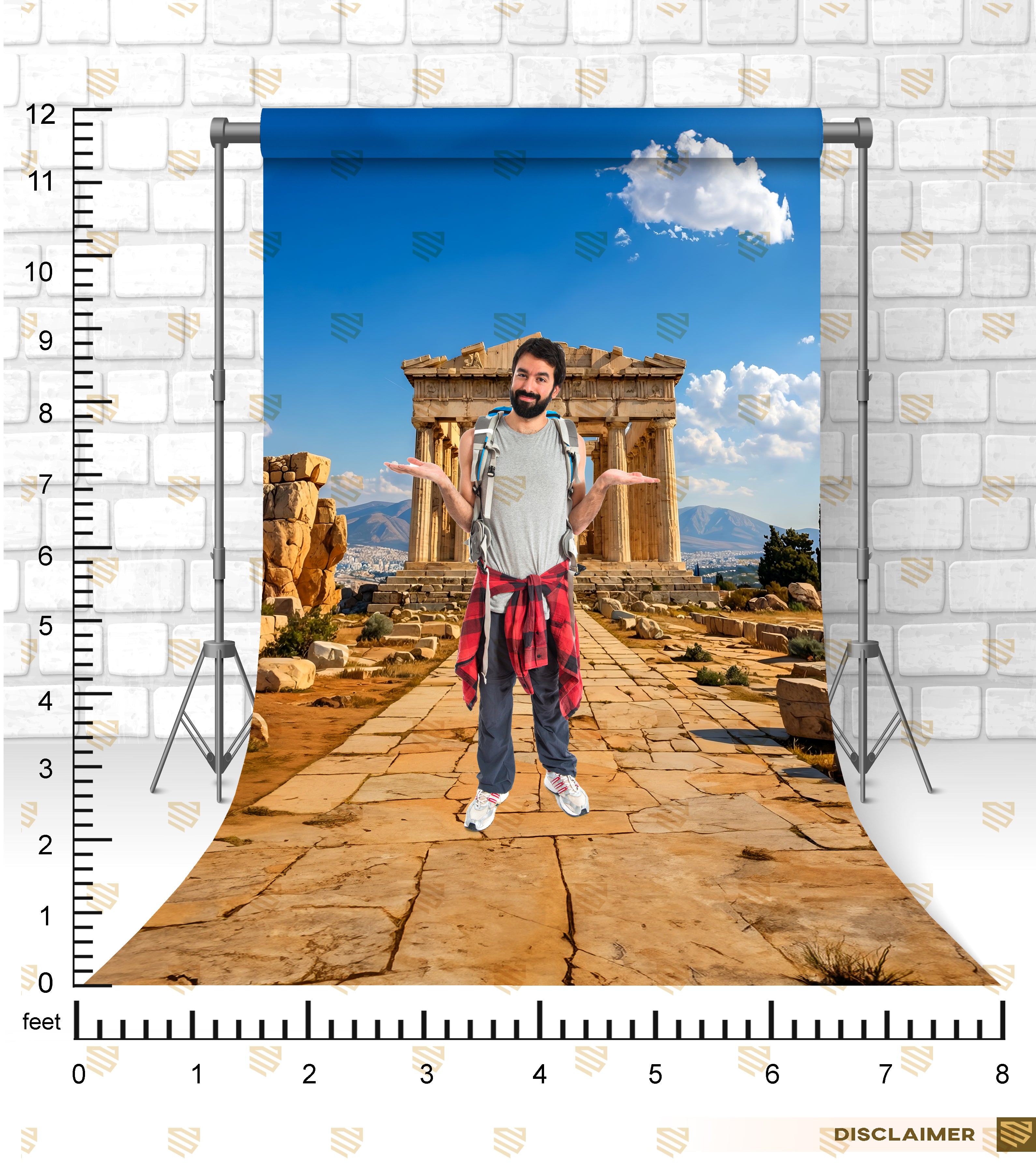 Ancient Greek Temple Ruins