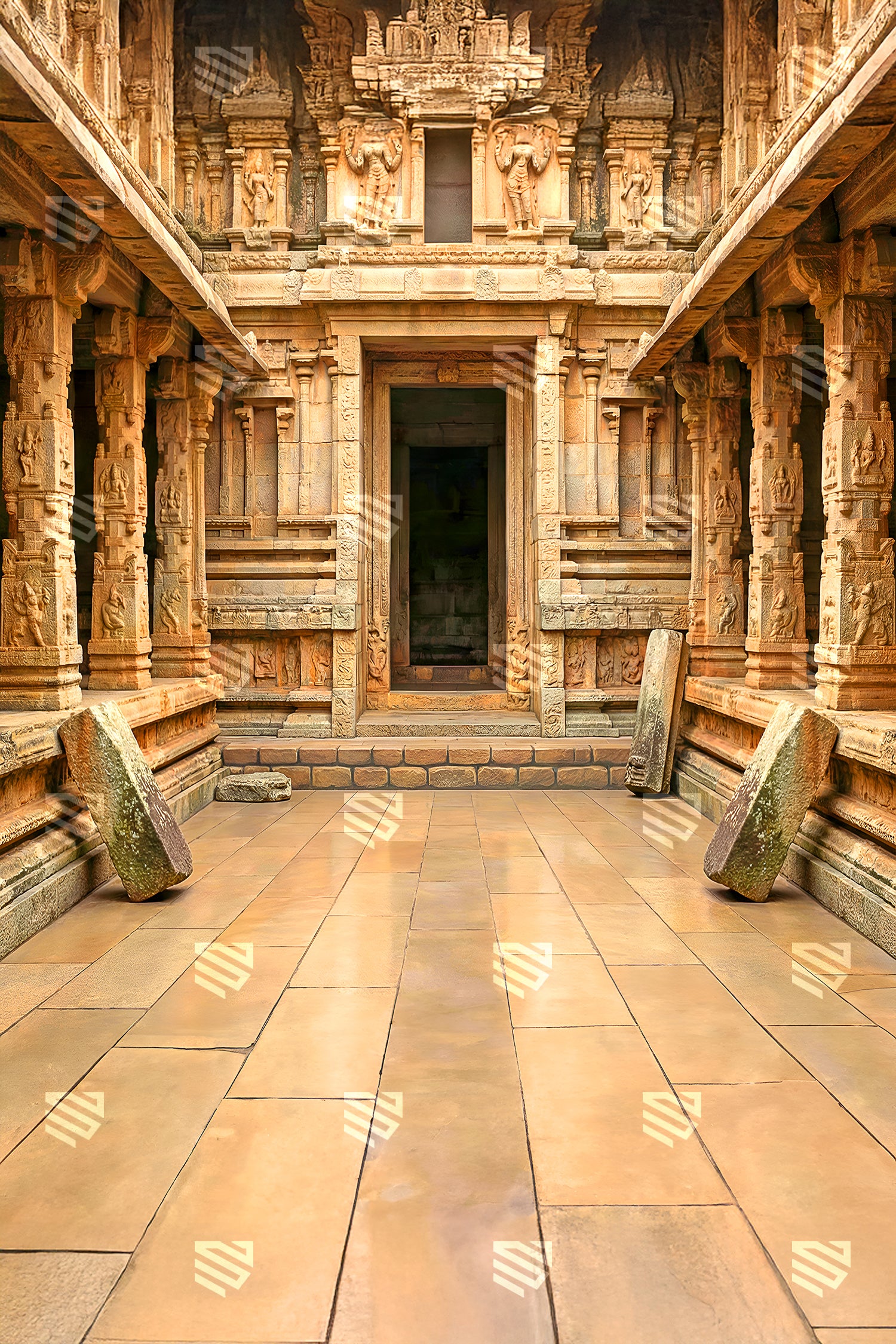 Ancient Temple Sanctum - Maternity Backdrop