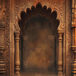 Antique Sculpted Gateway Photography Backdrop