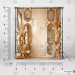 Aureate Floral Sanctuary photography backdrop for studio portraits
