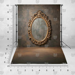 Baroque Oval Frame Show Stopper studio backdrop