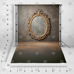 Baroque Oval Frame photography backdrop by BackdropIndia