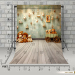 Baby Bear Photography Backdrop