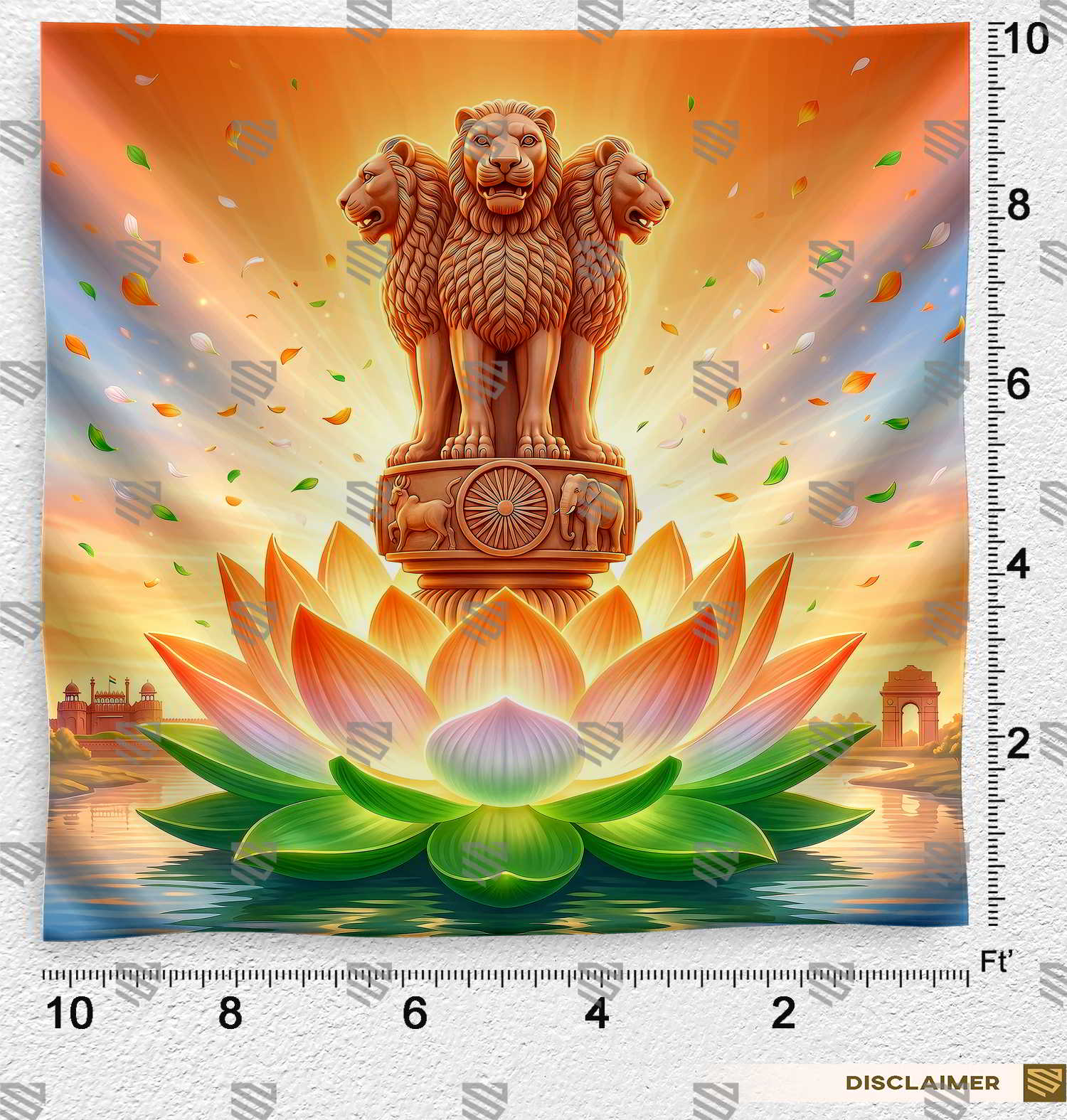 Indian Heritage Backdrop