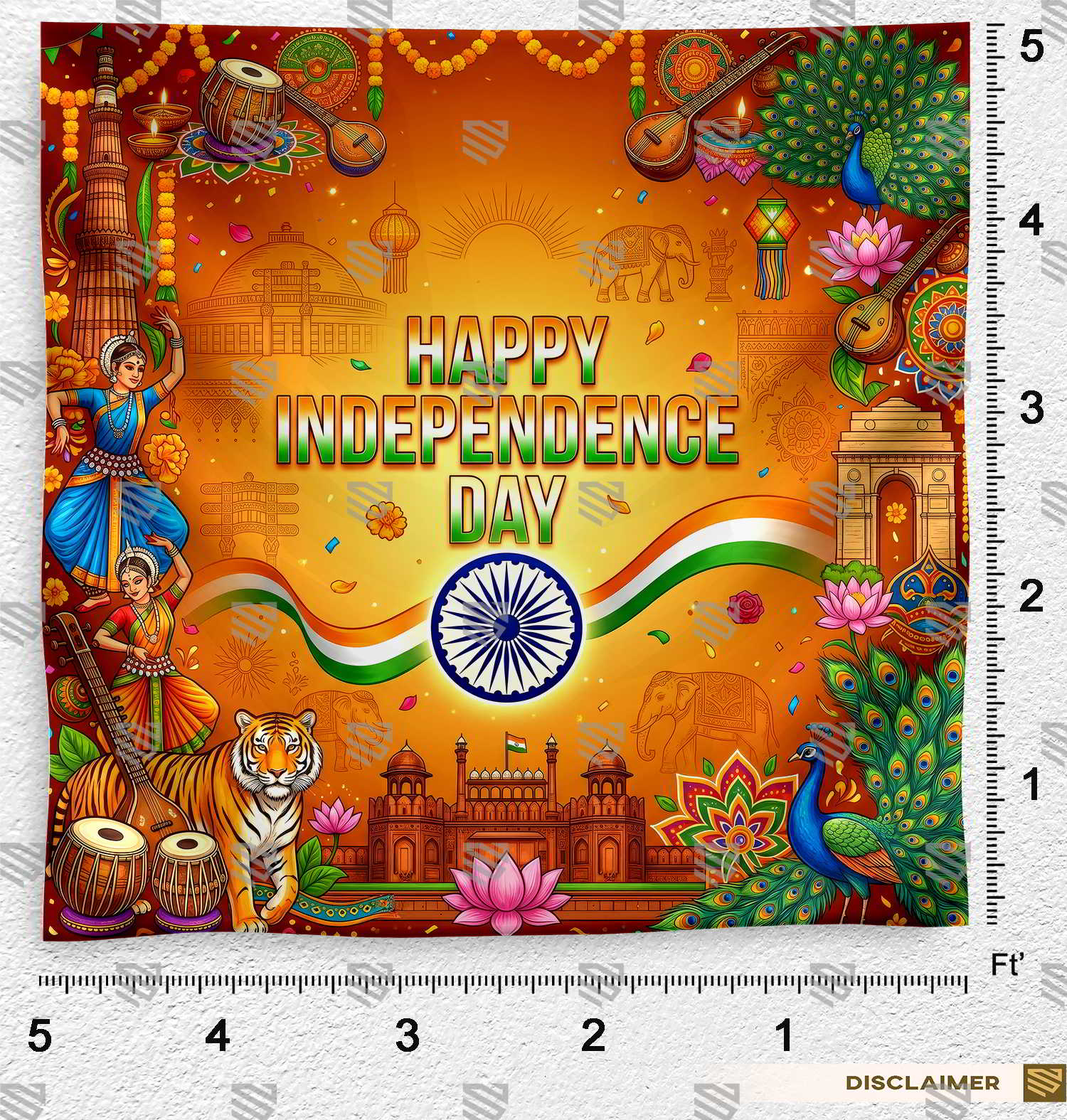 Rangoli Festival Backdrop