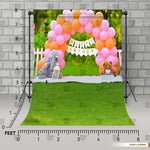 Birthday Celebration Garden Backdrop