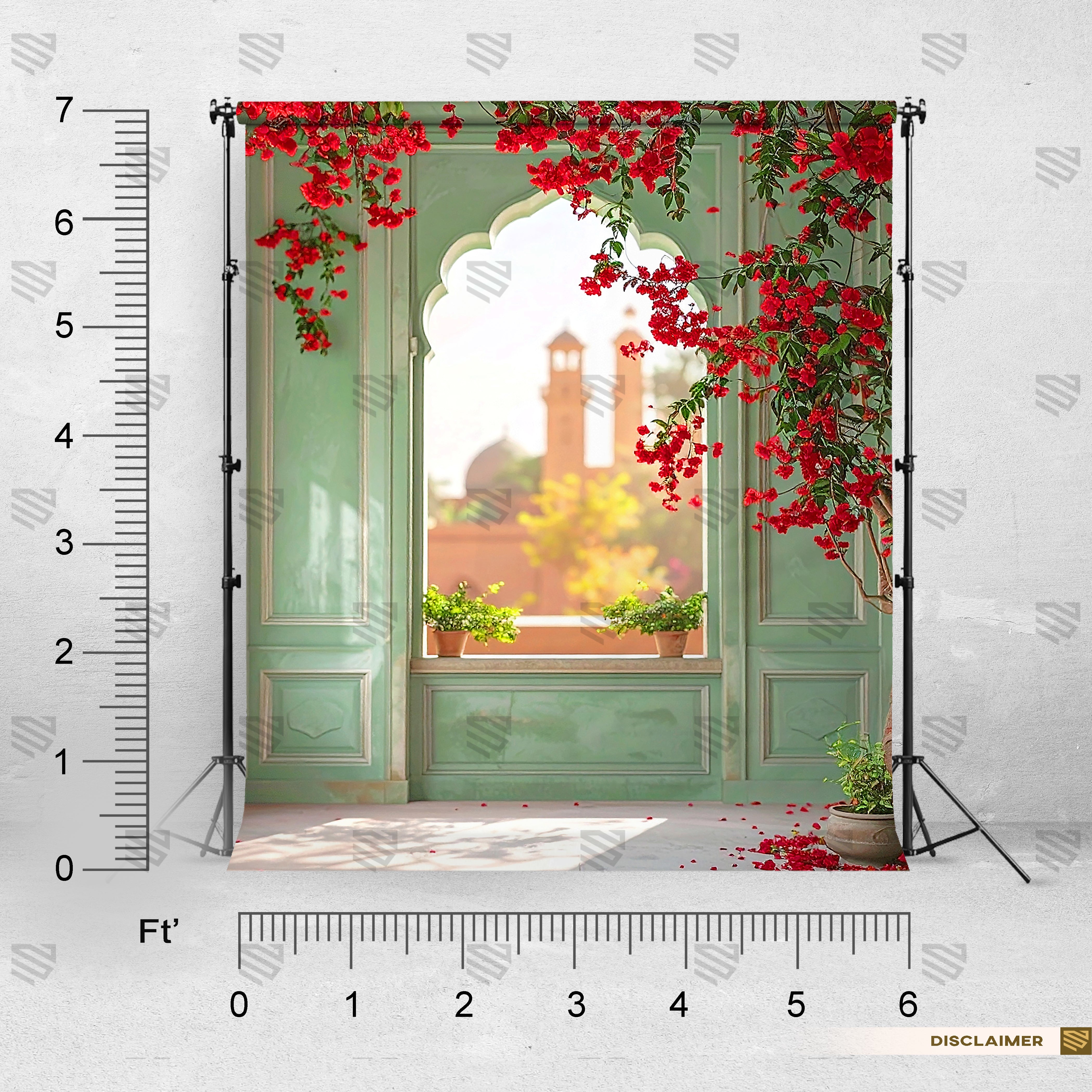 Blooming Palace Arch View