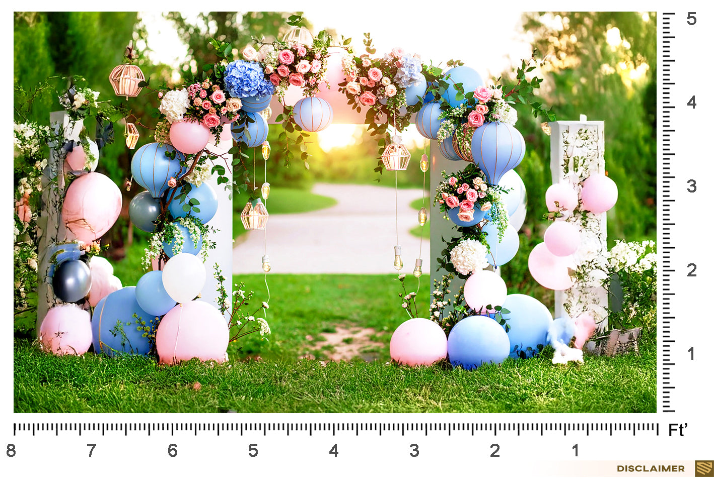 Blossom Balloon Arch