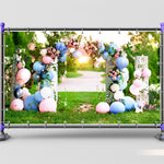 Floral Balloon Arch Backdrop