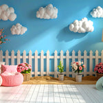 Blossom Breeze Setup Backdrop